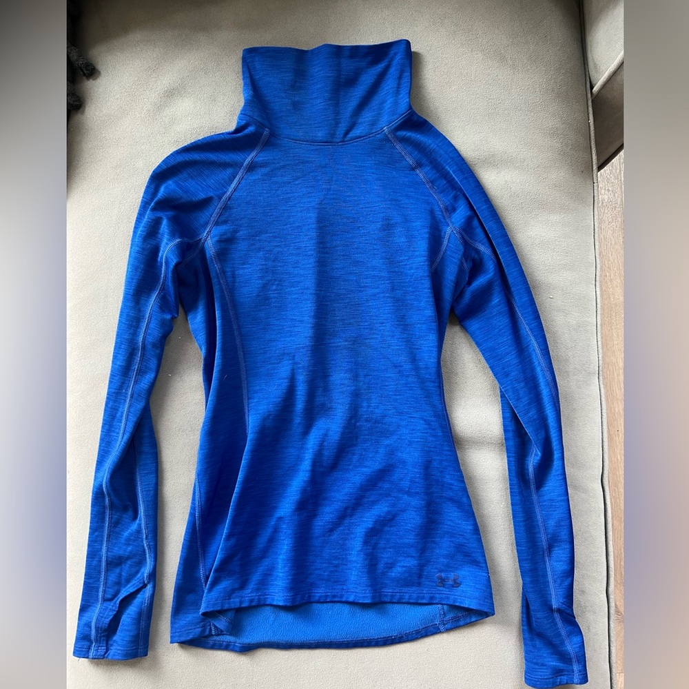 Under Armour Cold Gear Turtle Neck - Cobalt Blue